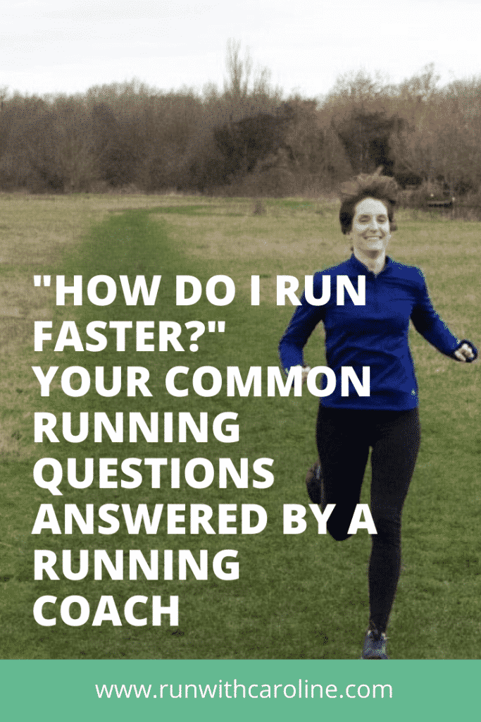 how do I run faster