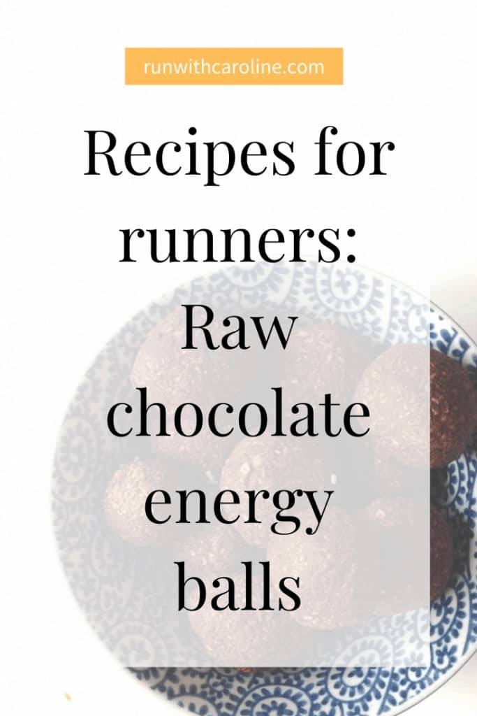 raw chocolate energy balls